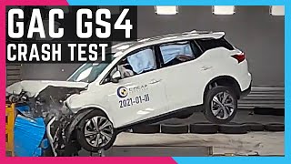 GAC GS4 Crash Test  Trumpchi GS4 [upl. by Nemraciram691]