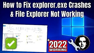 File Explorer not responding in Windows 1011  How to Fix explorerexe crashing  2024 Working [upl. by Nillor759]