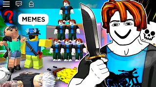 ROBLOX Murder Mystery 2 BACON Funny Moments 3 MEMES [upl. by Athallia]