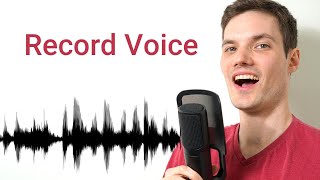 How to Record Voice on Windows 10 [upl. by Schluter632]