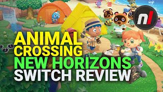 Animal Crossing New Horizons Nintendo Switch Review  Is It Worth It [upl. by Einad]