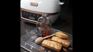 financiers aux amandes super simple 😋  cake factory de tefal [upl. by Maryl]