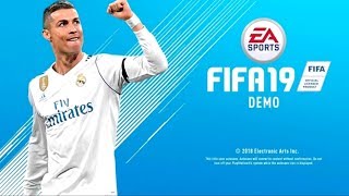 FIFA 19  CONTENIDO DE LA DEMO Y PRESENTACIÓN DE LA CHAMPIONS LEAGUE [upl. by Mungo]