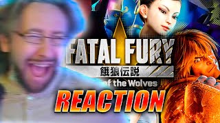 MAX REACTS KEN amp CHUN LI IN FATAL FURY [upl. by Nnylacissej464]