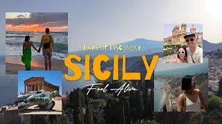 8 days in Sicily vlog 🇮🇹  Must visit Taormina Cefalu Agrigento Visit Italy every year in summer [upl. by Saixela]