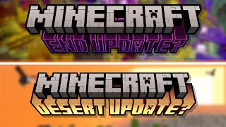 MINECRAFT 121 END UPDATE Vs DESERT UPDATE [upl. by Plante60]