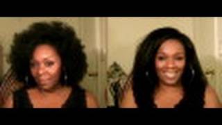 How To Wash Your Natural Hair With Infusium 23 Moisture Replenisher [upl. by Ehrsam]