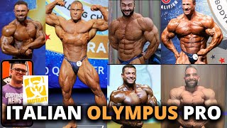 Italian Olympus Bodybuilding Pro 2023 Complete Lineup and Predictions [upl. by Amocat]