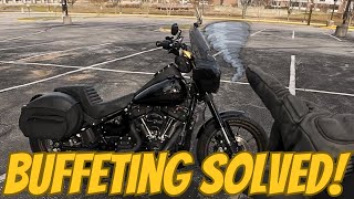 How I got RID of BUFFETING on my Harley Davidson Low Rider S [upl. by Rice976]