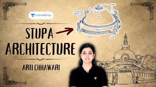 Art amp Culture Visual Arts  Indian Architecture  Stupa Architecture  UPSC  Arti Chhawari [upl. by Bello]