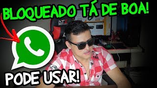 BLOQUEAR WHATSAPP e deixar PESSOAS USAREM seu celular QUE DÓ [upl. by Rosner]