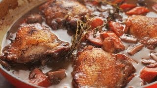 How to Make Coq au Vin Chicken and Wine [upl. by Irbua]