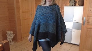 Poncho stricken super einfach [upl. by Farrah]