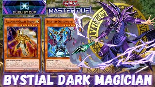 Div Max Best with Bystial Dark Magician Deck Master Duel  YGO [upl. by Barbabas]