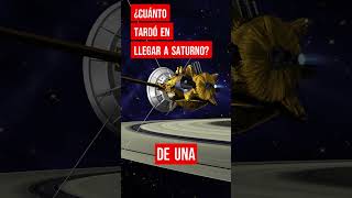 ¿Cuánto tiempo se tarda en llegar a Saturno [upl. by Ihcalam]