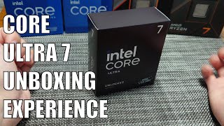 Intel Core Ultra 7 265K Unboxing and Overview [upl. by Pasahow814]