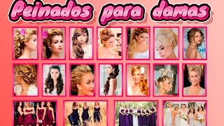 PEINADOS PARA DAMAS DE HONOR 2016 PEINADOS FÁCILES CON TRENZAS PEINADOS PARA BODAS 2016 [upl. by Fonsie]