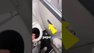 Strong Vacuum in Airplane Toilet 😲 [upl. by Sik881]