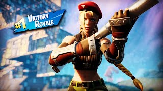 FORTNITE Season 7 Cammy Skin Gameplay Tips FULL GAME [upl. by Attenaej]