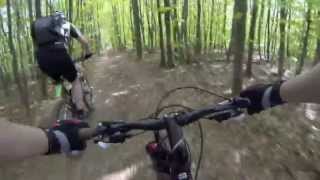 Cannondale Trigger Crb 1 vs Jekyll 1 GoPro Hero3 [upl. by Roots]