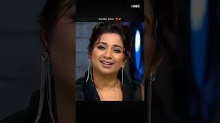 Soulful Voice ❤️✨indianidol indianidol15 saathiya shreyaghoshal [upl. by Lajet]