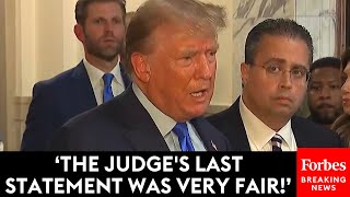 BREAKING NEWS Shock End To Day One Of Trump Trial—ExPOTUS Claims Judge Ruled 80 Of Case Over [upl. by Maryrose]