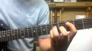 How To Play  quotDominationquot By Pantera Guitar Lesson Tabs [upl. by Anua98]