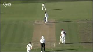 Devon Thomas dismissed by Steketee after scoring a brilliant half century [upl. by Assyram]