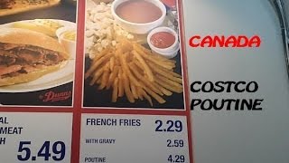 Costco CANADA Poutine with Hot Sauce [upl. by Akihsal]