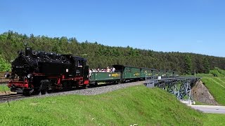 Sommerstimmung bei der Fichtelbergbahn [upl. by Mohandis772]