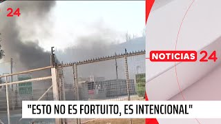 quotEsto no es fortuito es intencionalquot vecino tras incendios en Valparaíso  24 Horas TVN Chile [upl. by Delsman]