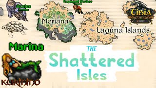 TIBIA 2021 12  ACCESO A TORTUGAS  MARINA NPC  THE SHATTERED ISLES  Gameplay Español [upl. by Reeba435]