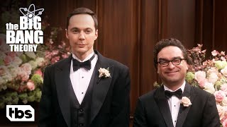 Sheldon and Amy Get Married Clip  The Big Bang Theory  TBS [upl. by Inus622]