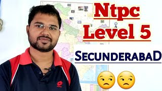 Ntpc Level 5 😒 Secunderabad Cutoff  मेरा क्या हुआ  ntpc cutoff [upl. by Niwroc]