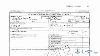 Learn How to Fill the DD214 Form Certificate of Release of Discharge from Active Duty [upl. by Olen]