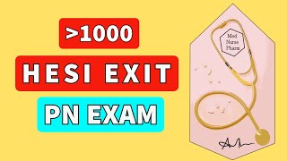 Hesi Exit PN Exam 2024 Review 50 Questions [upl. by Hibben427]