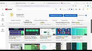 Paginas de Mineria en la nube Scam Cripto GT [upl. by Annuhsal]