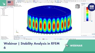 Webinar  Stability Analysis in RFEM 6 [upl. by Arateehc821]