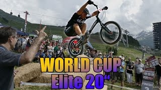 UCI Trials Worldcup Les Menuires 2016 20quot Finals [upl. by Ferree]