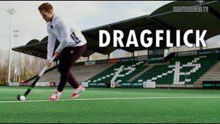 Dragflick By Hertzberger TV  Field Hockey tutorial [upl. by Ynnig]