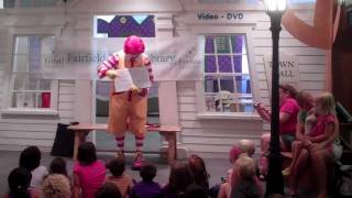 Ronald McDonald at the Fairfield Public Library [upl. by Nazarius105]