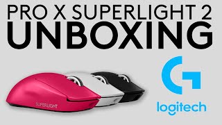 Logitech G PRO X Superlight 2 LIGHTSPEED Wireless UNBOXING [upl. by Woodcock]