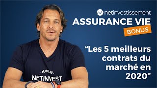 Assurance vie quels sont les 5 meilleurs contrats du marché  BONUS  Netinvestissement [upl. by Albers646]