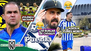 POLÉMICA DECISIÓN de Jardine en el América🔥 Puebla SE MOFA de Chivas🤔NUEVO DESTINO para Funes Mori [upl. by Noswad]