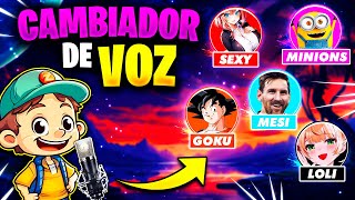 💎 COMO CAMBIAR TU VOZ a MUJER 😘 GRATIS  CAMBIADOR de VOZ para PC 👈😍 CAMBIAR TU VOZ CON LA IA 🚀 [upl. by Napra330]