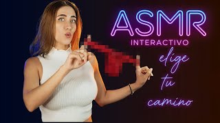 ASMR INTERACTIVO 16 finales posibles elige tu camino [upl. by Hahnert51]