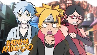 ♫ Sarada VS Mitsuki ESSE MIMADO É MEU BATALHA ANIMAÇÃO [upl. by Elyssa119]