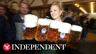 Live Munich Oktoberfest opens doors for 188th edition of beer festival [upl. by Asyram]