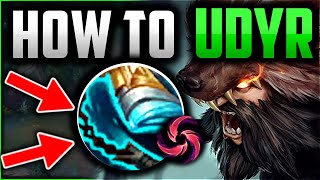 HOW TO AD UDYR amp CARRY for Beginners Best BuildRunes  AD Udyr Guide League of Legends [upl. by Maples678]