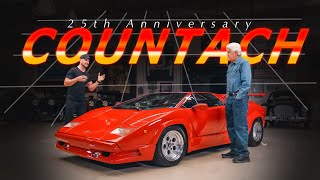 Lamborghini Countach 25th Anniversary Edition Jay Lenos Ultimate Review  Jay Lenos Garage [upl. by Corabelle]